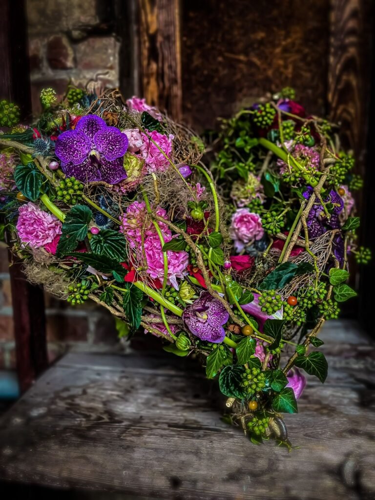 Floristik Trauerherz